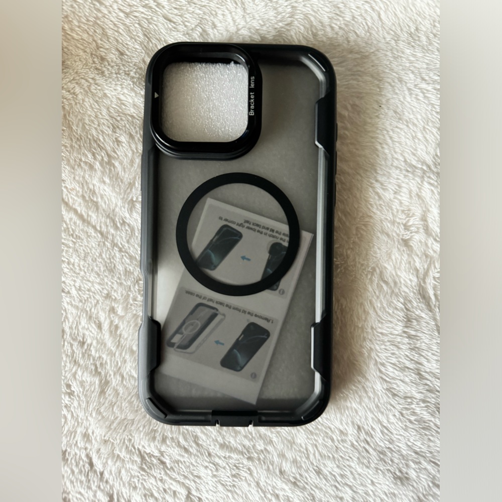 Protective Black iPhone 16 Pro Max Case